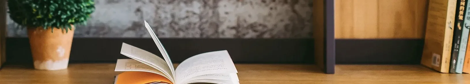 Desk with Book