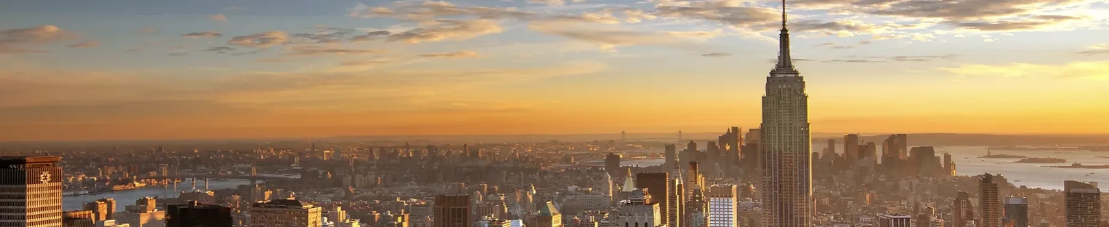 Sunset over NYC