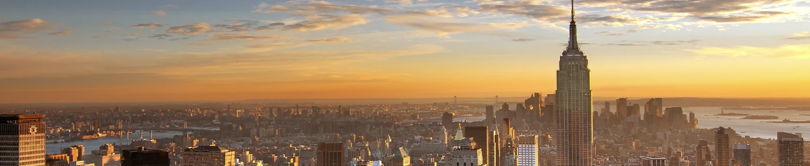 Sunset over NYC